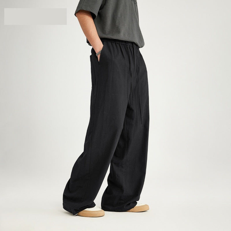 Spring And Summer New Loose Casual Trousers Versatile Men's Trousers