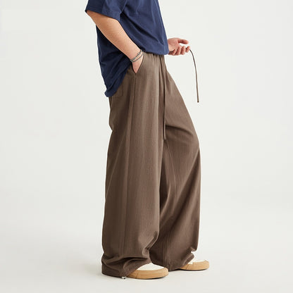 Spring And Summer New Loose Casual Trousers Versatile Men's Trousers