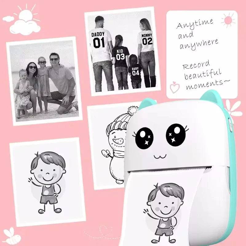 Pocket Cat Photo Printer